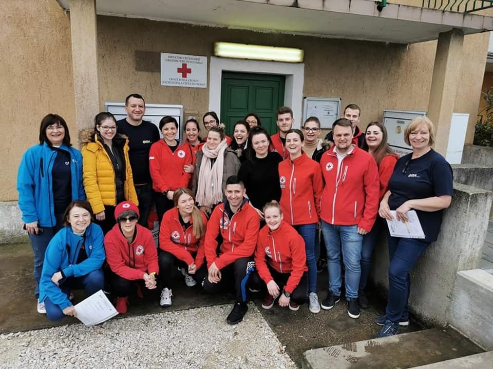 Međunarodna licenca za izvanbolničko zbrinjavanje ozlijeđenih (ITLS- International Trauma Life Support) za volontere i djelatnike Crvenog križa Bujštine