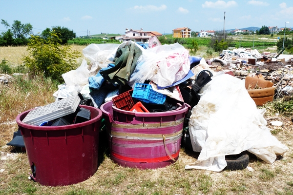 Avviso di smaltimento dei rifiuti ingombranti