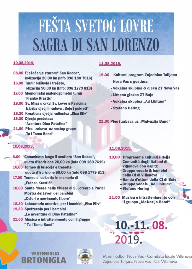 Festa di San Lorenzo – 10 e 11 agosto