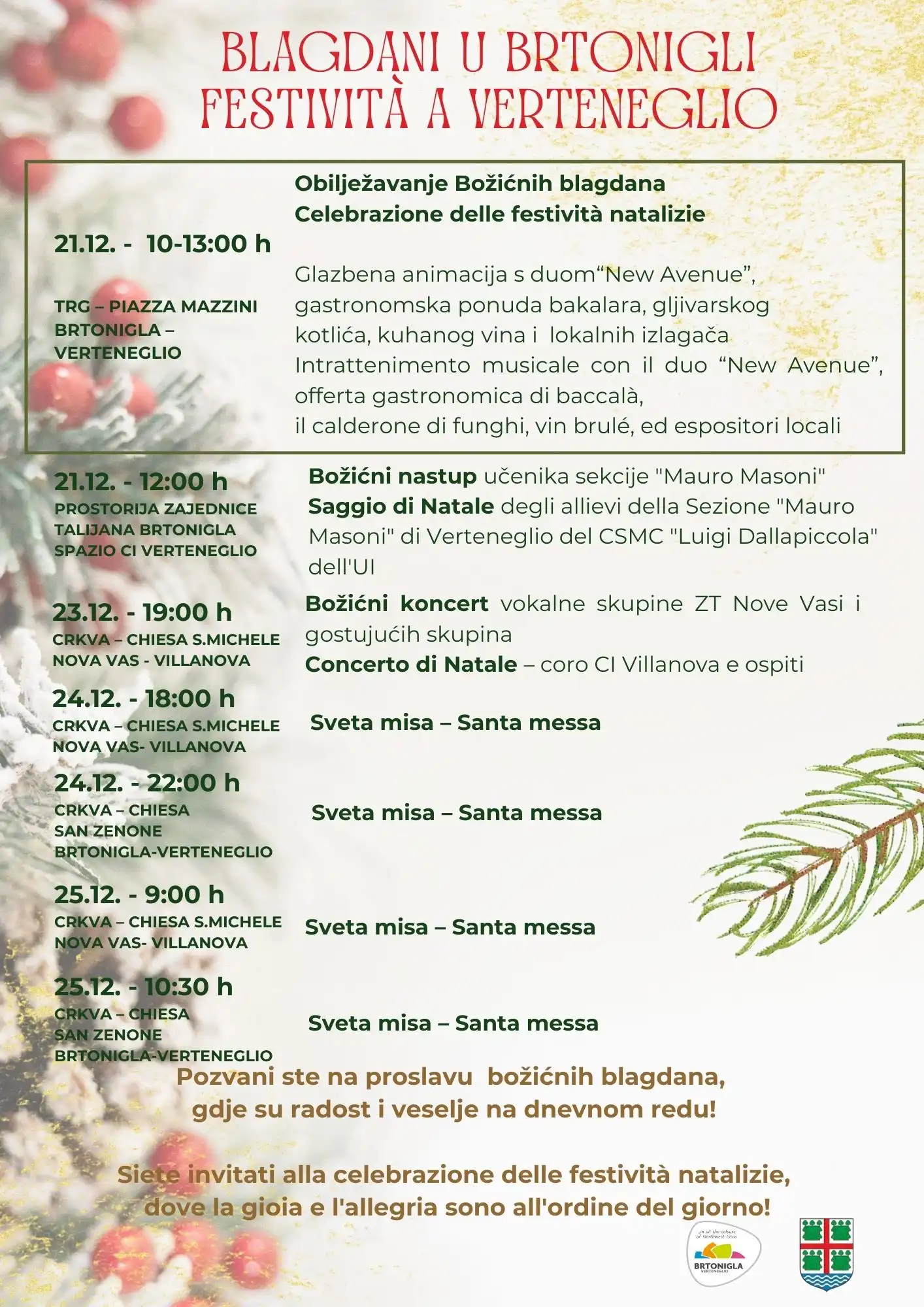 Festività 2024 programma 2